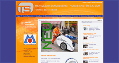 Desktop Screenshot of metallbau-sauter.de